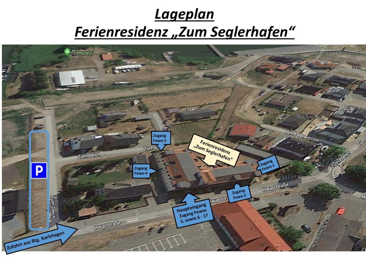 Residenz Zum Seglerhafen-St Peenemunde Exterior foto